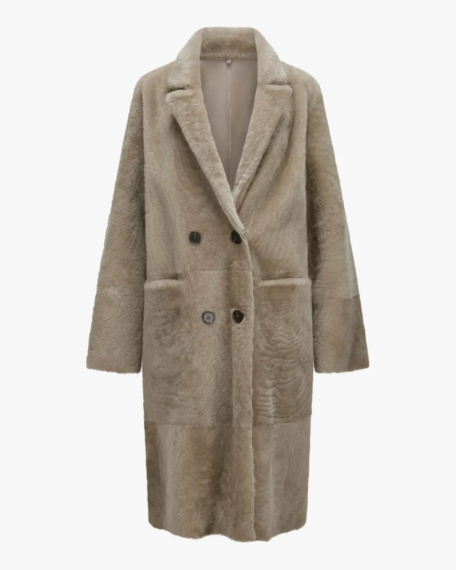 Golier Schaffellmantel