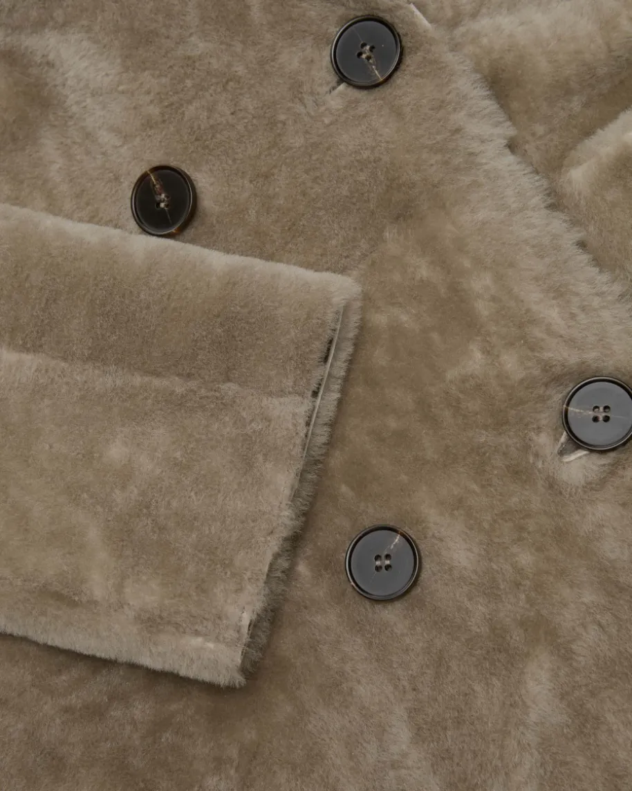Golier Schaffellmantel