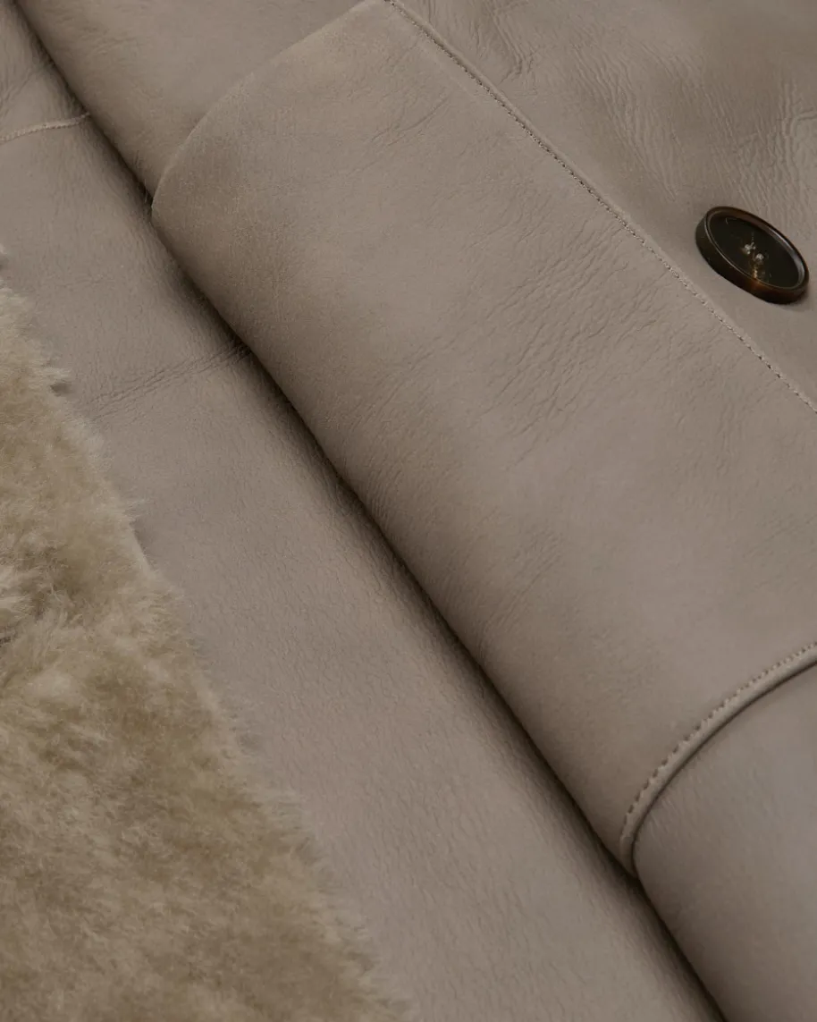 Golier Schaffellmantel