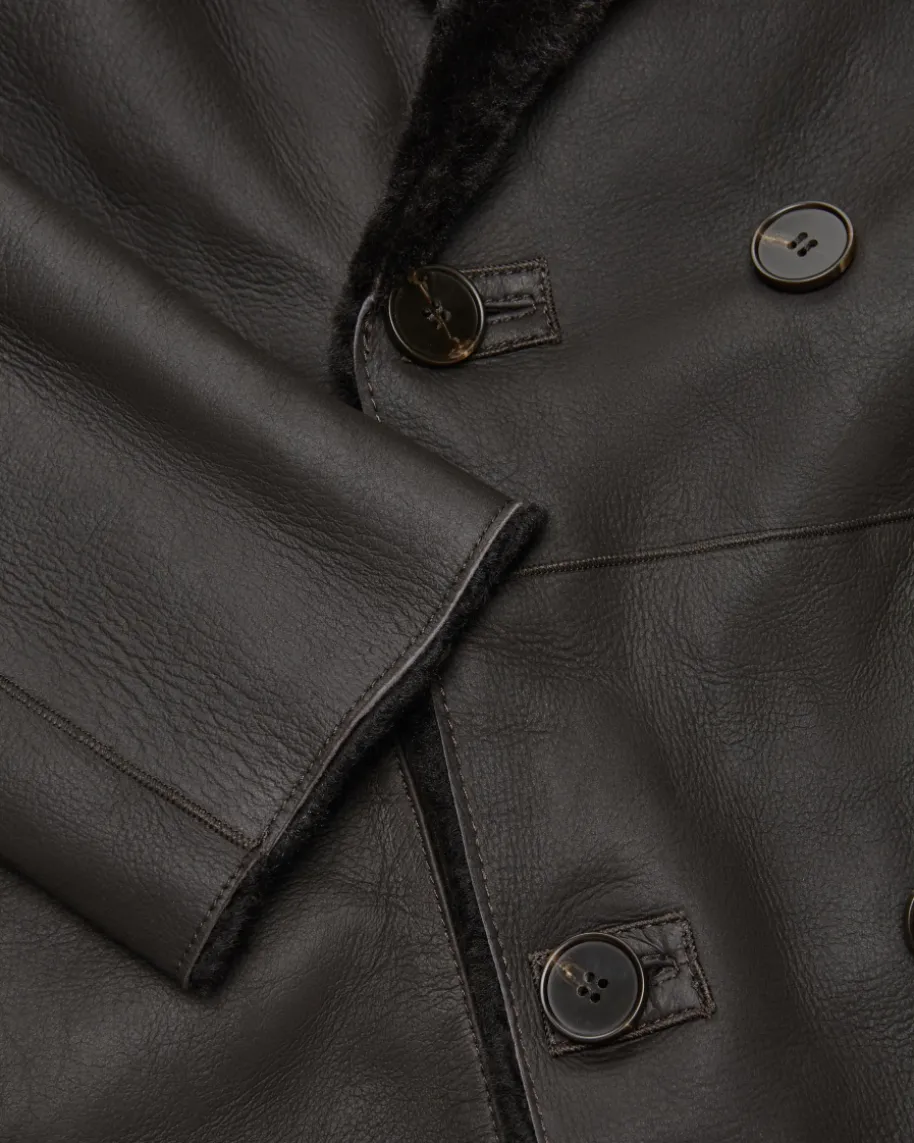 Golier Schaffellmantel