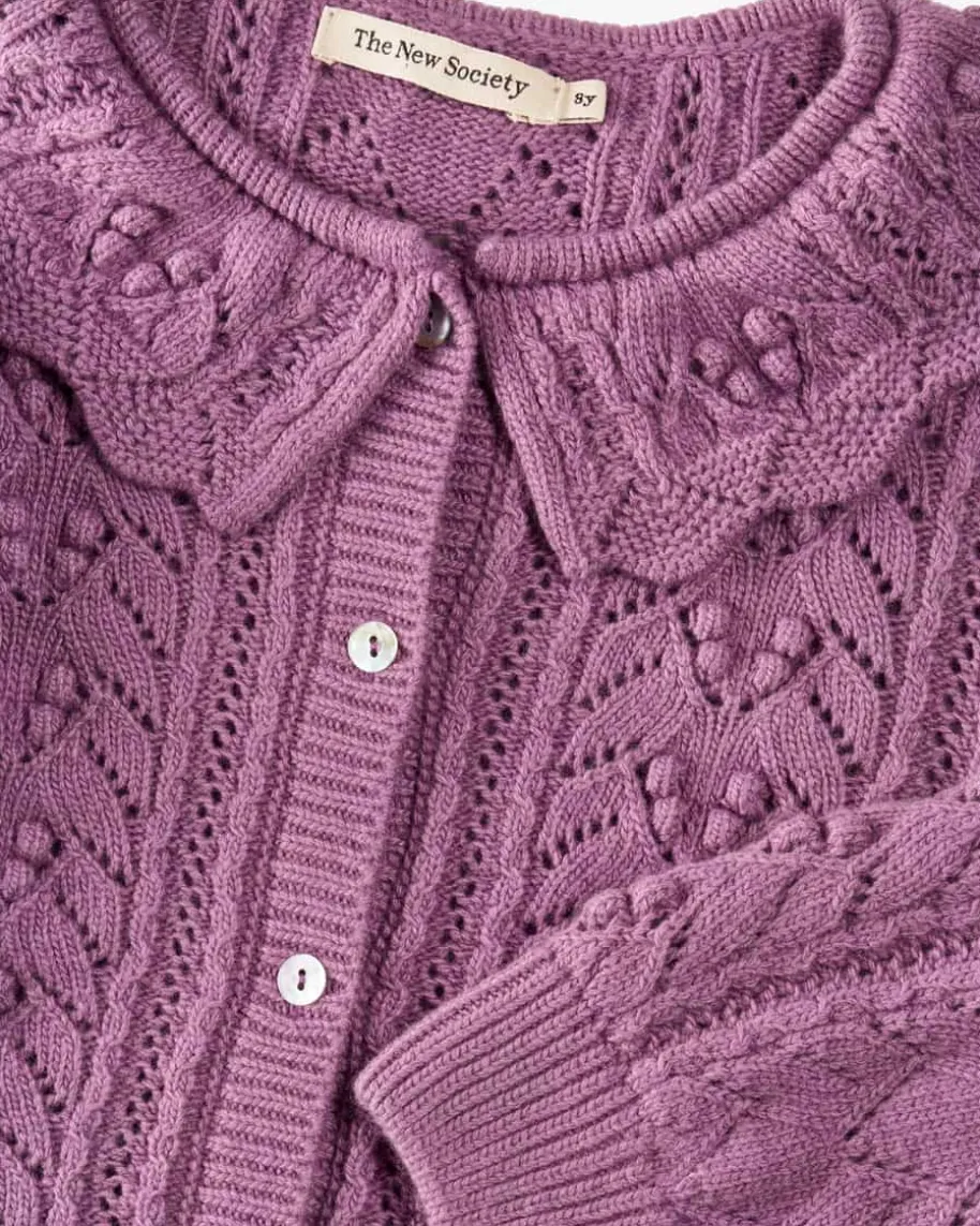 Grape Bliss Strickjacke