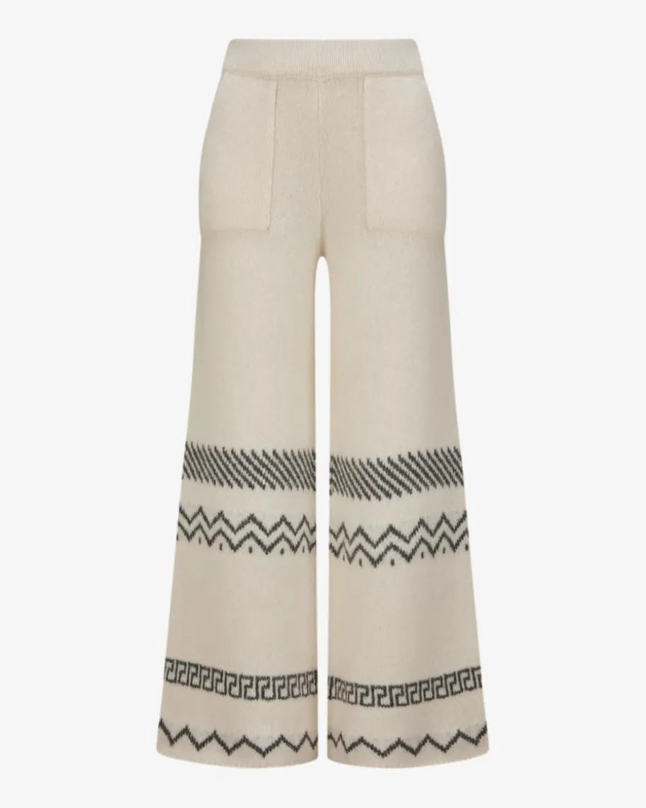 Gstaad Strickhose aus Cashmere