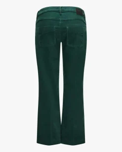 Guenda 7/8-Samthose aus Baumwoll-Mix