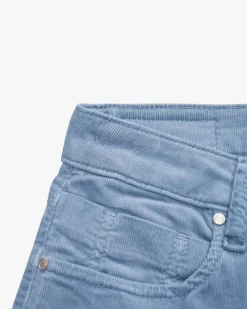 Guenda 7/8-Samthose aus Baumwoll-Mix