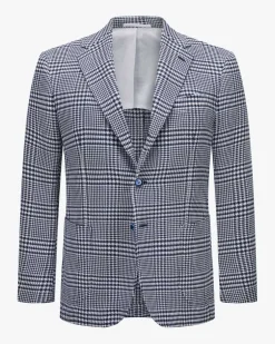 Guvincenzo Sakko aus Baumwolle und Wolle