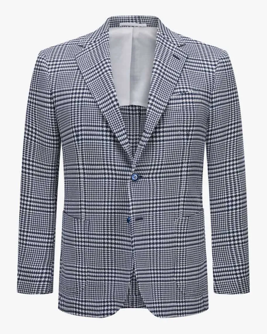 Guvincenzo Sakko aus Baumwolle und Wolle