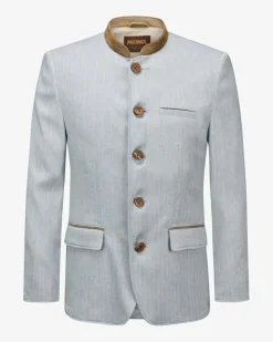 Hochries Trachten-Janker aus Leinen und Baumwolle