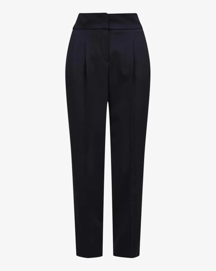 7/8-Hose aus Schurwolle