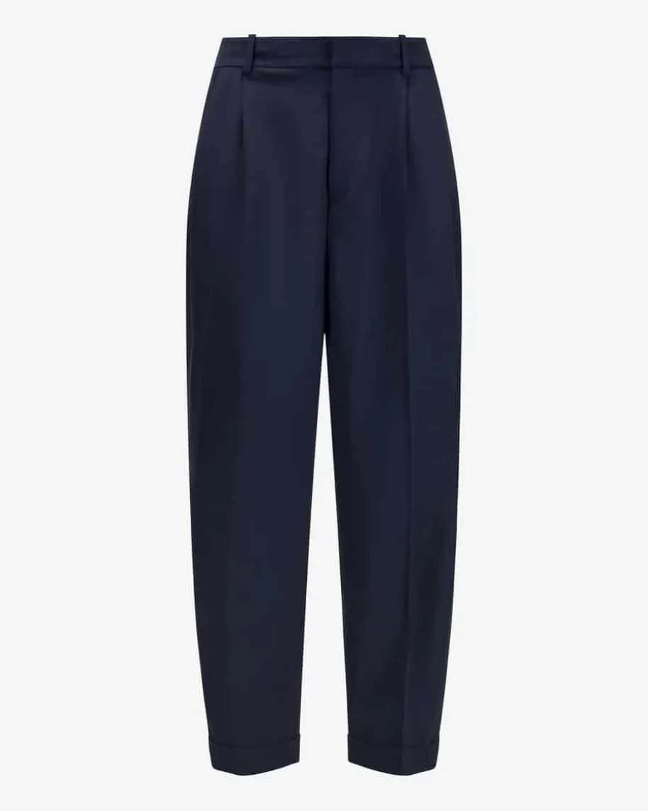 7/8-Hose aus Schurwoll-Mix