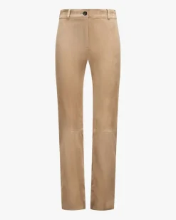 Hose aus Veloursleder