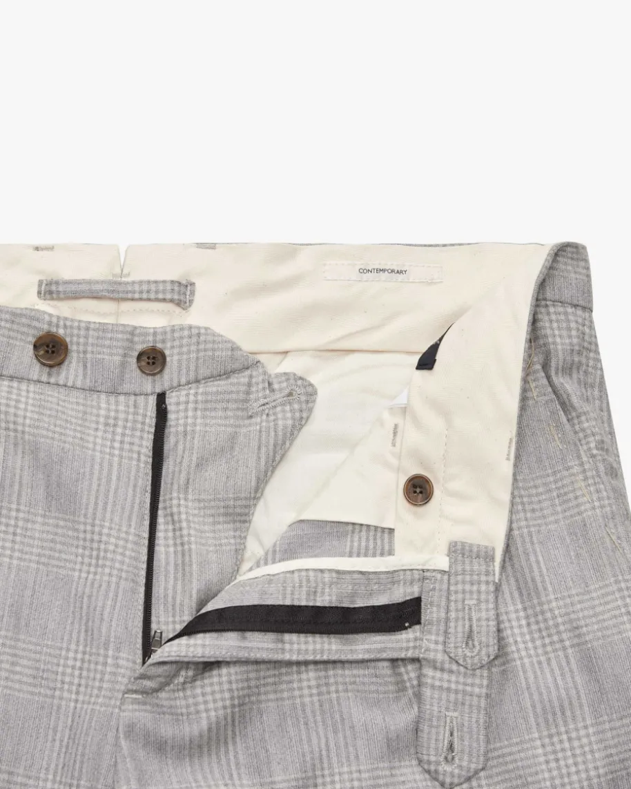 Hose Contemporary Fit aus Schurwolle und Cashmere