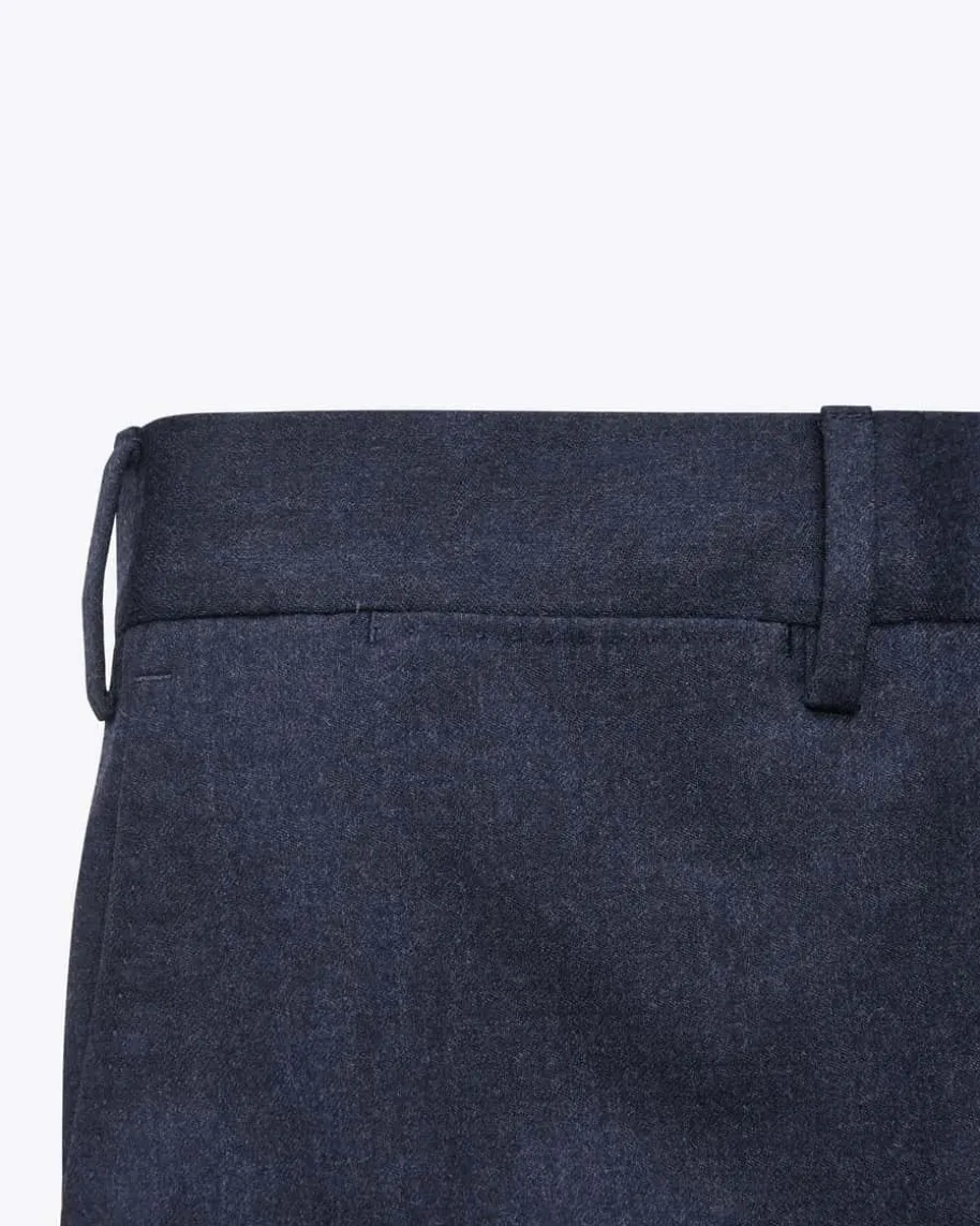 Hose Slim Fit Stretch aus Wolle