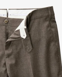 Hose Slim Fit Stretch aus Wolle