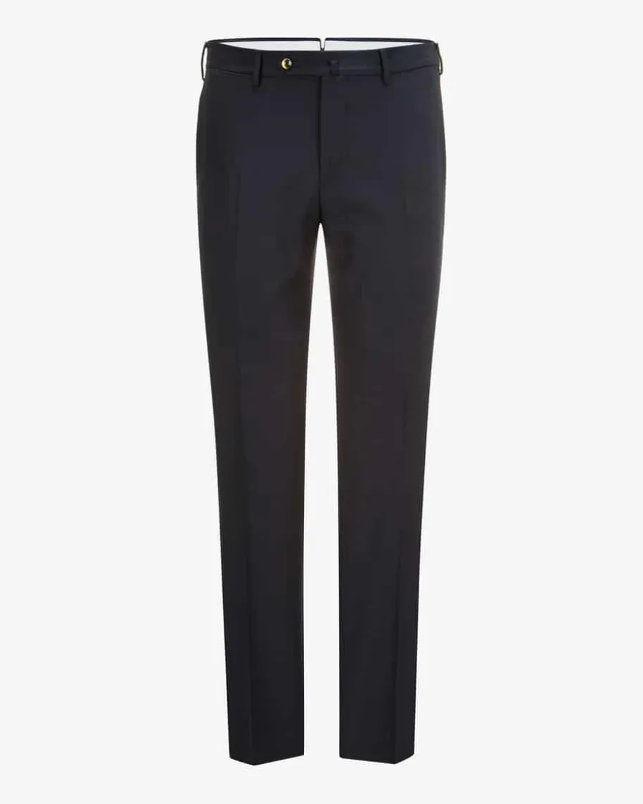 Hose Slim Fit Stretch aus Wolle