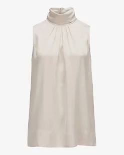 Huba Seidenblusentop