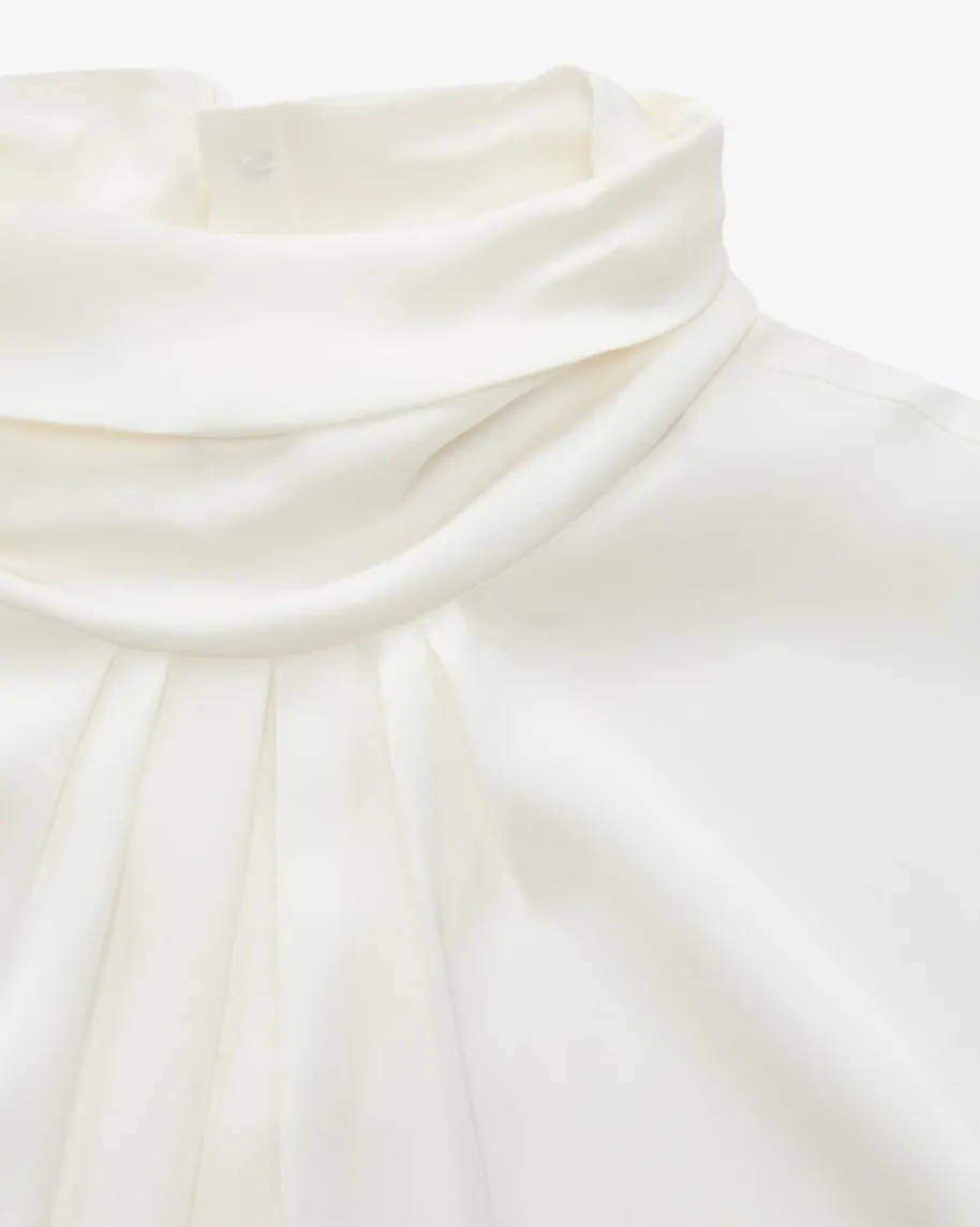 Huba Seidenblusentop