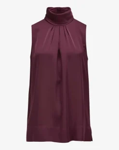 Huba Seidenblusentop