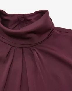 Huba Seidenblusentop