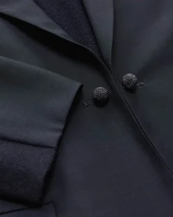 Hybrid-Blazer aus Merinowoll-Mix