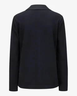 Hybrid-Blazer aus Merinowoll-Mix