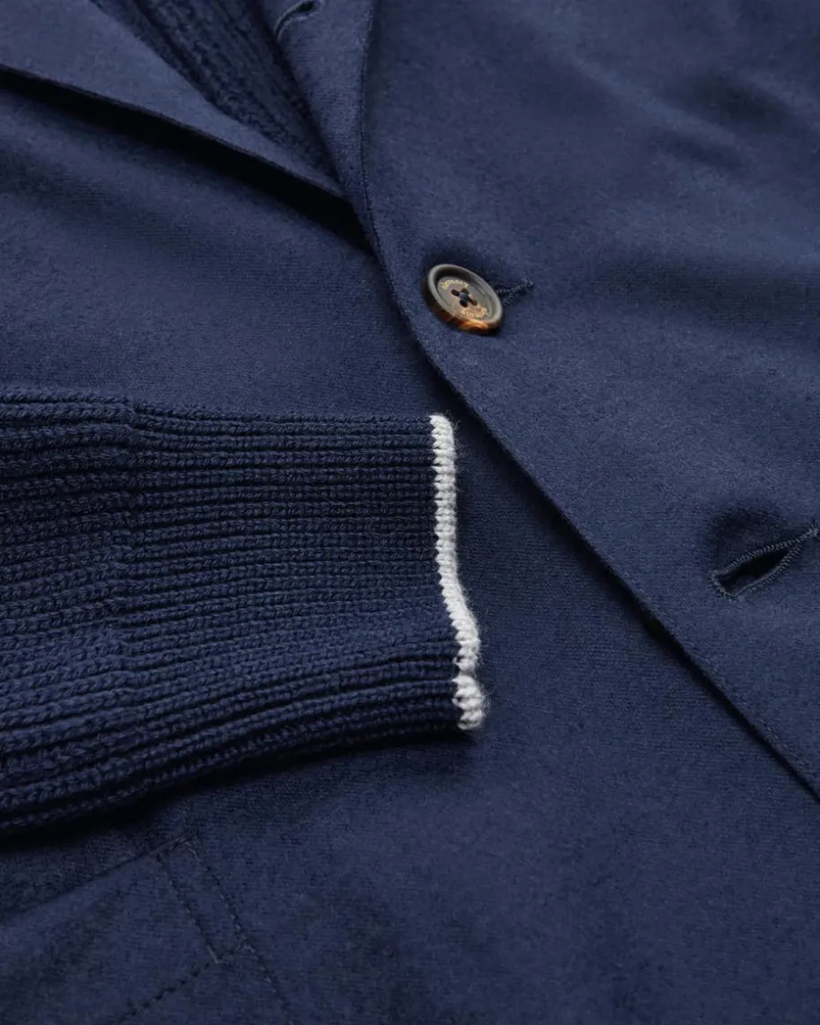 Hybrid-Sakko aus Wolle