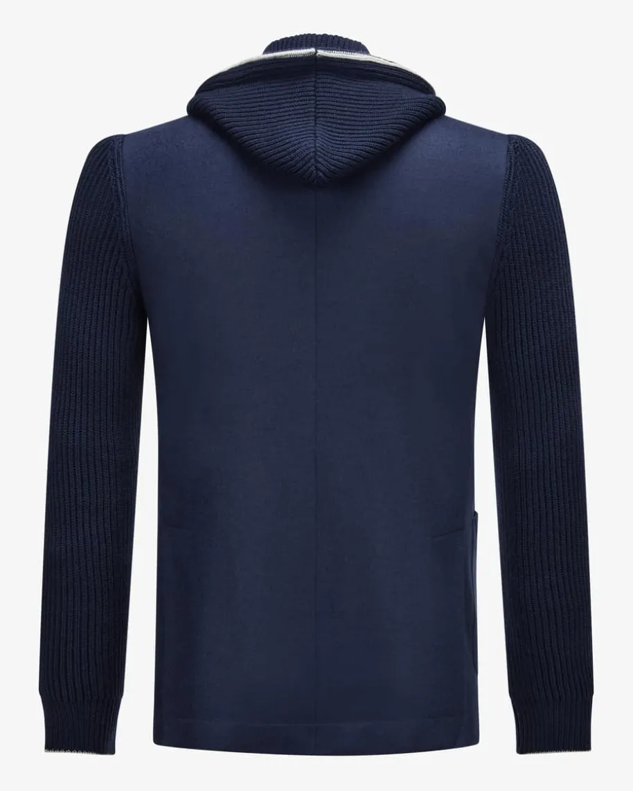 Hybrid-Sakko aus Wolle