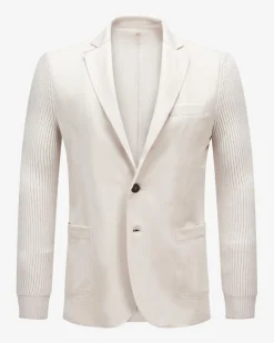 Hybrid-Sakko aus Wolle