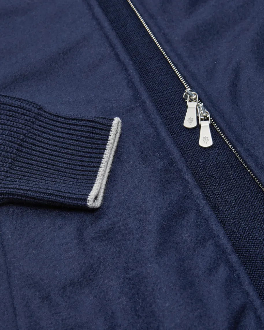 Hybrid-Strick-Blouson