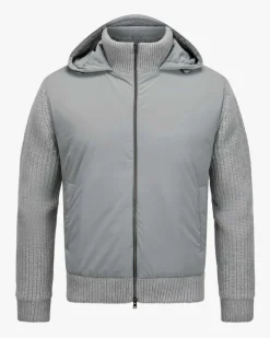 Hybrid-Strickblouson