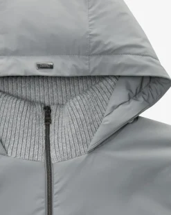 Hybrid-Strickblouson