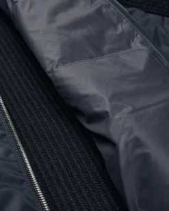 Hybrid-Strickblouson