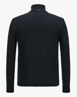 Hybrid-Strickblouson