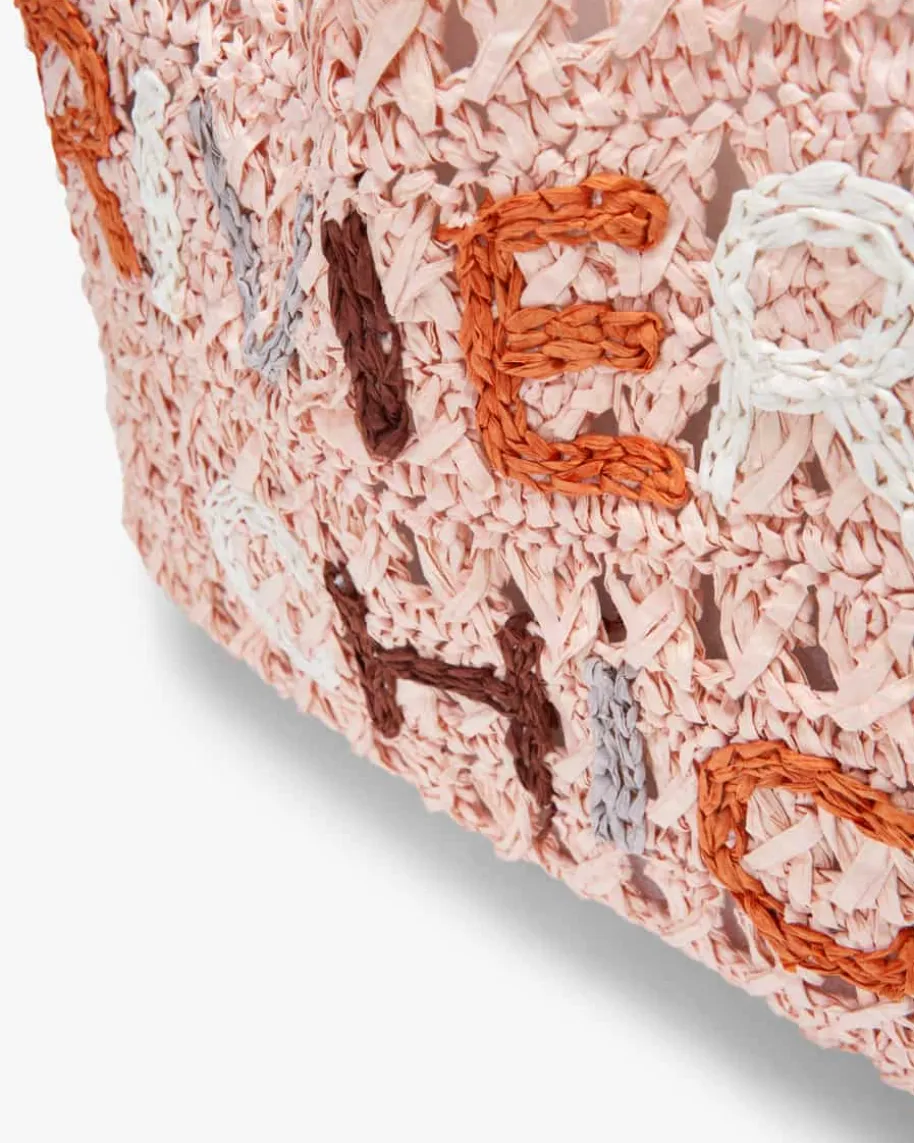 Ibiza Raffia Henkeltasche