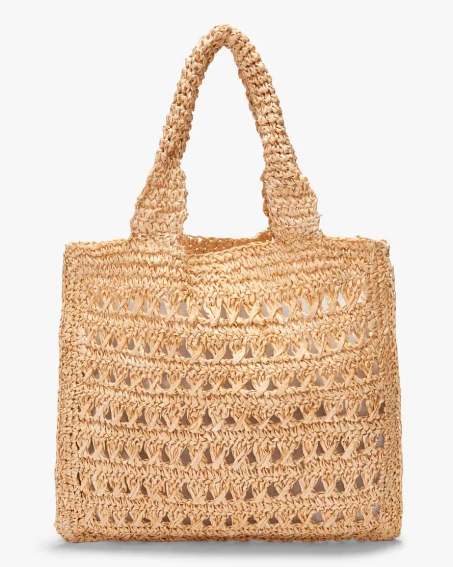Ibiza Raffia Henkeltasche