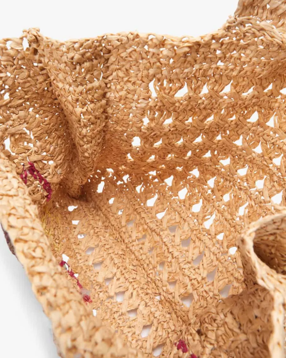 Ibiza Raffia Henkeltasche