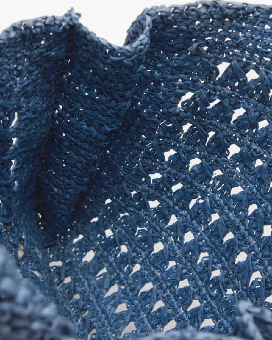 Ibiza Raffia Henkeltasche