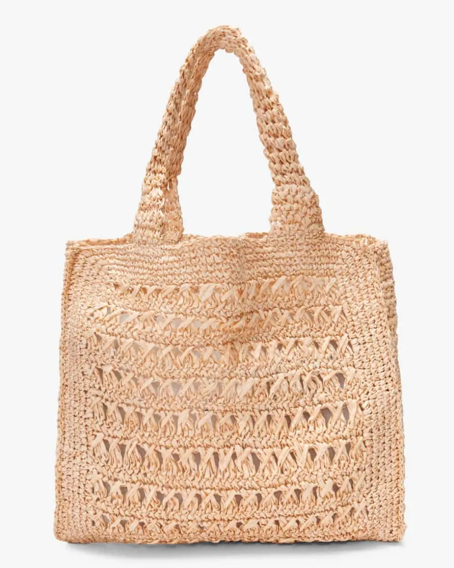 Ibiza Raffia Henkeltasche