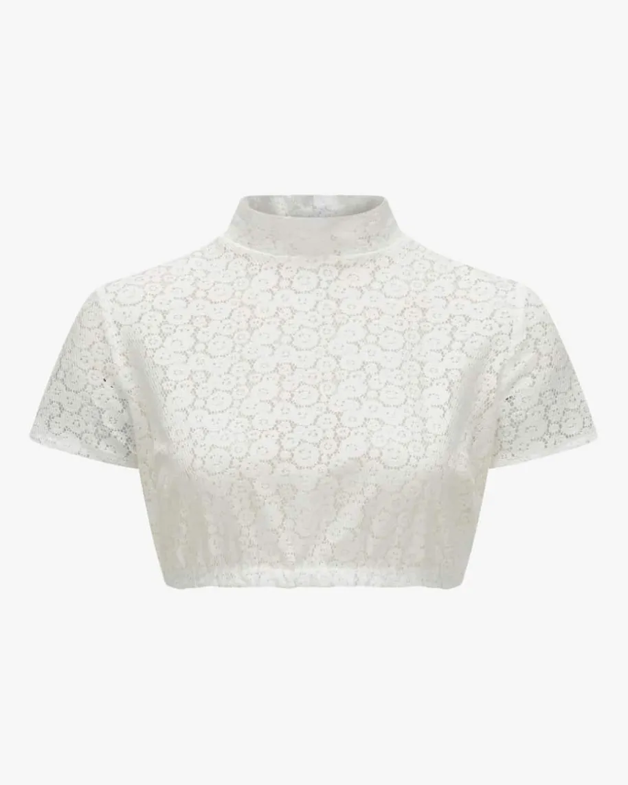 Inga Dirndlbluse Semi-transparent