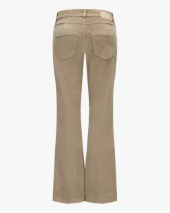 Iris Samthose aus Baumwoll-Mix