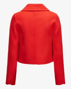 Jacke aus Schurwolle und Cashmere