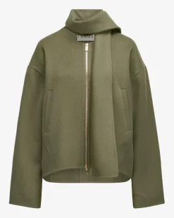 Jacke aus Schurwolle und Cashmere