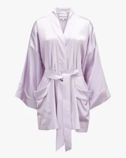 Jade Seiden-Kimono
