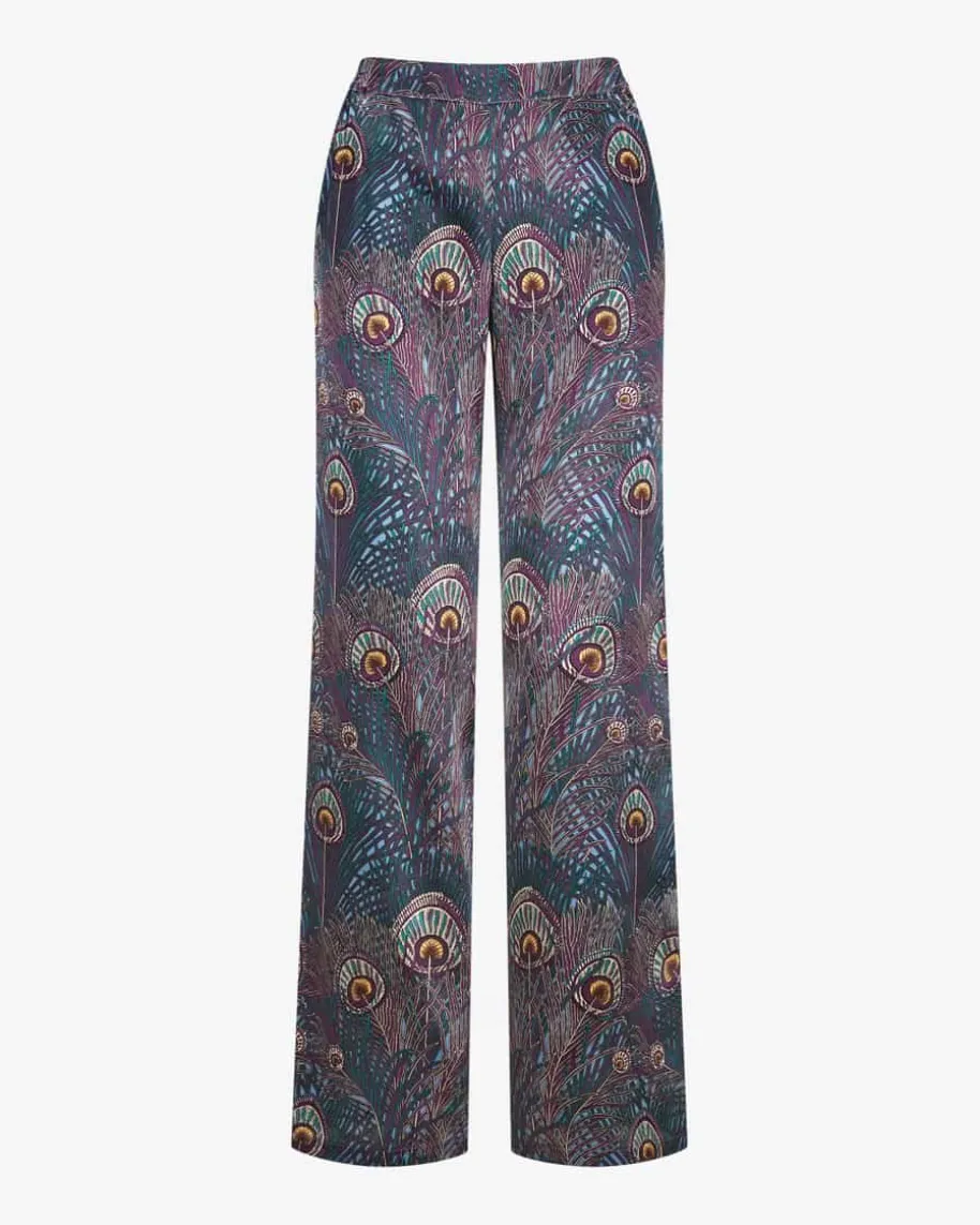 Jade Seiden-Pyjamahose