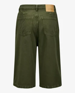 Jeans-Bermudas aus Baumwolle