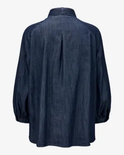 Jeansbluse