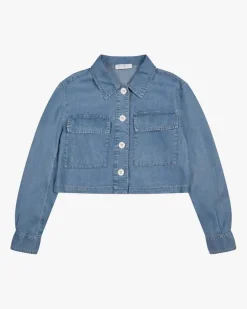 Jeansbluse