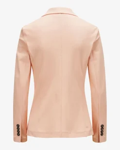 Jersey-Blazer aus Baumwoll-Mix