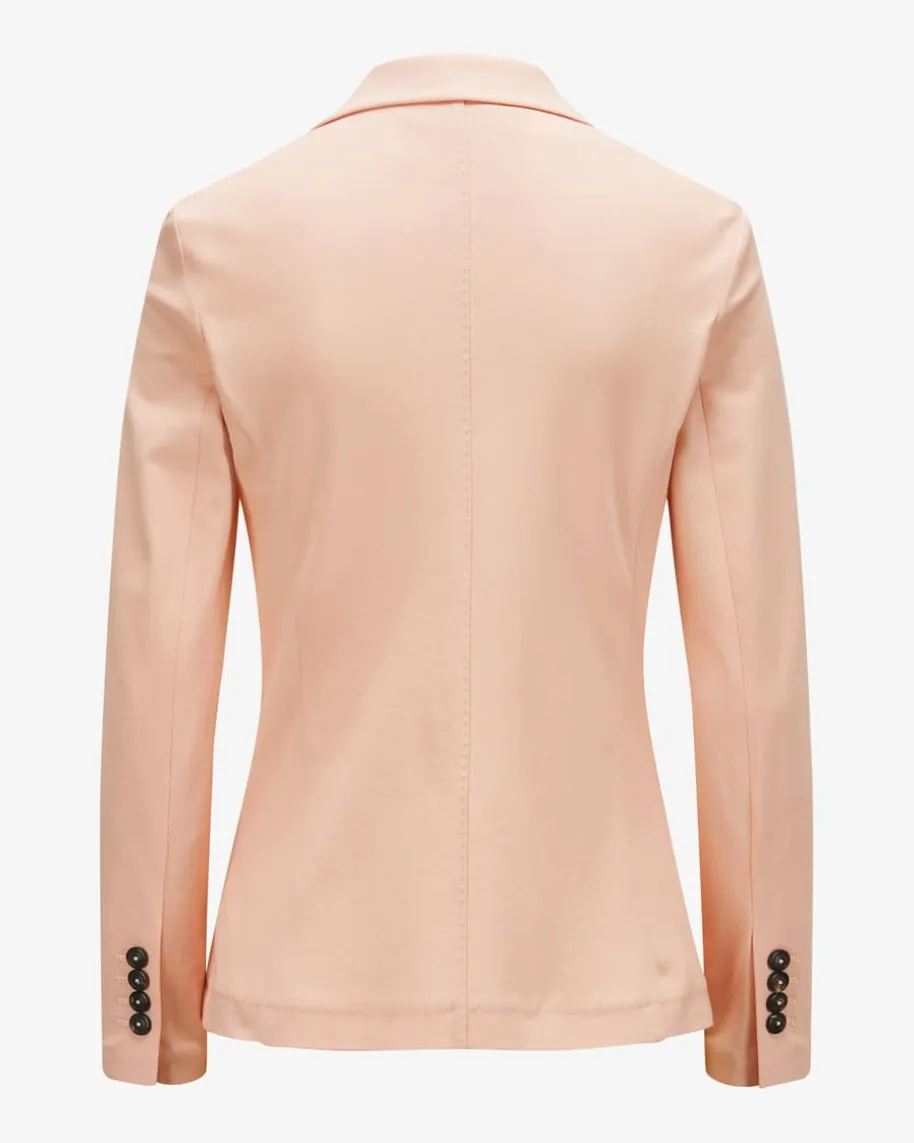 Jersey-Blazer aus Baumwoll-Mix