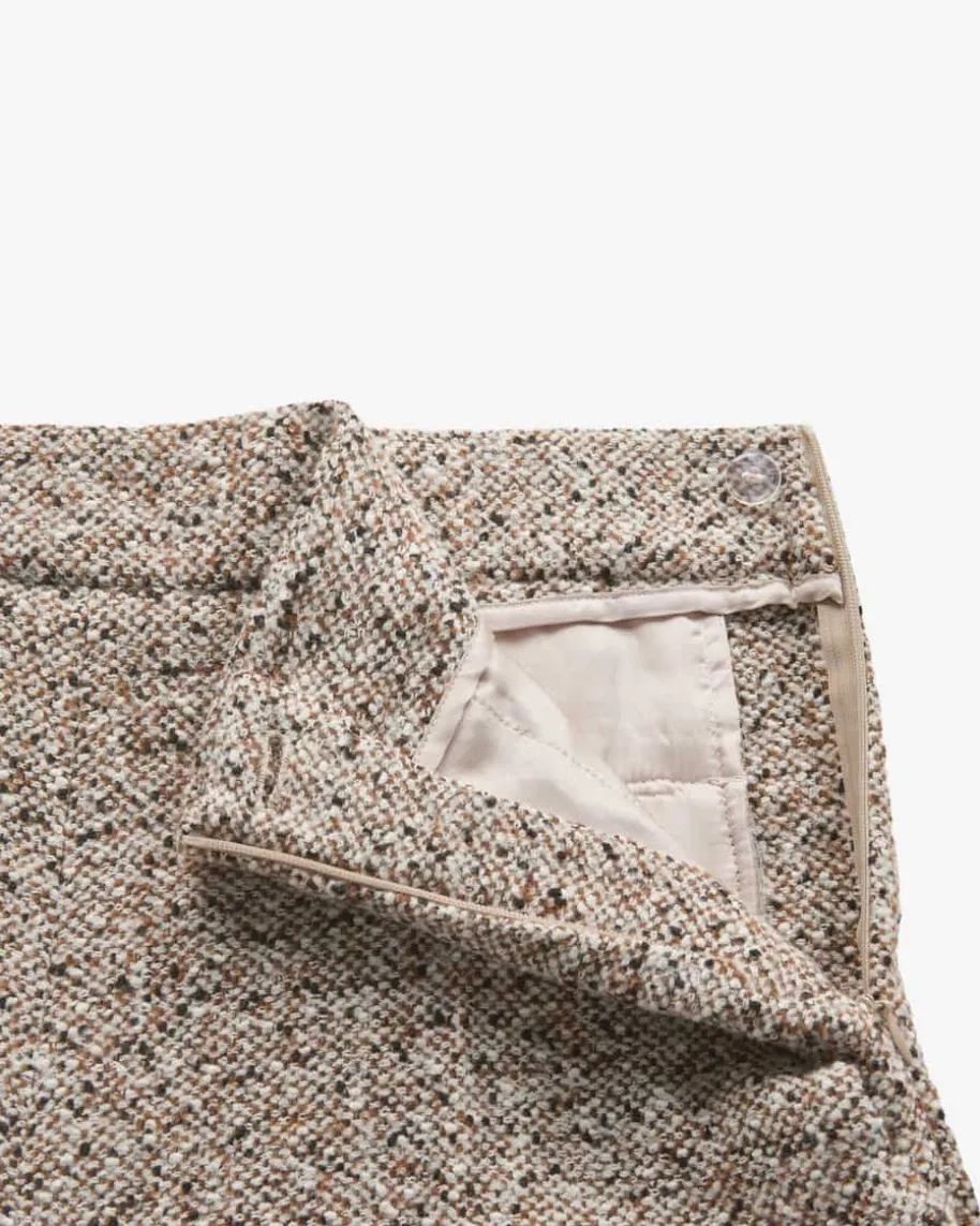 Juliette 7/8-Hose aus Schurwolle und Cashmere