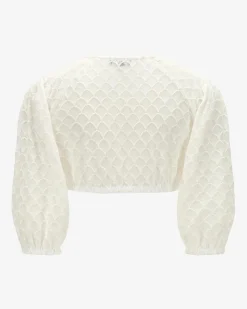 Kaira Dirndlbluse Semi-Transparent